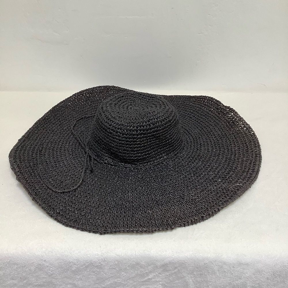 WIDE BRIM HAT BLACK